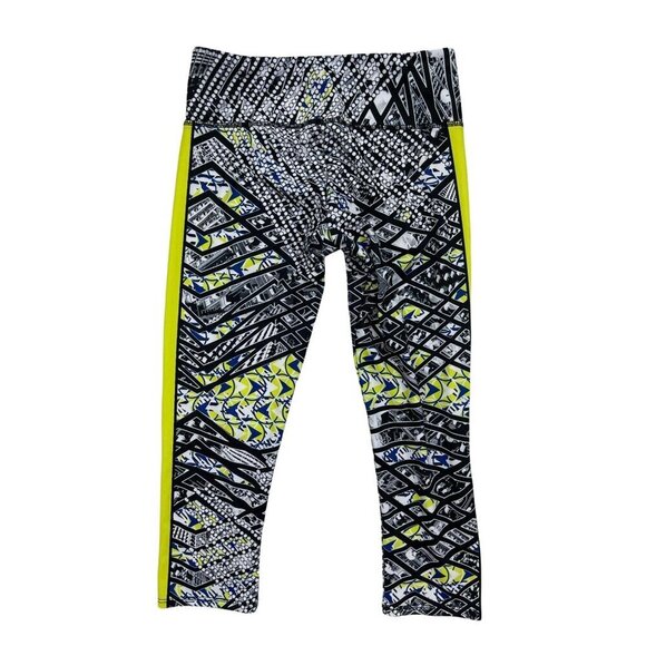 Onzie Cropped Leggings S/M Small Medium Mid-Rise Capri - Picture 2 of 7